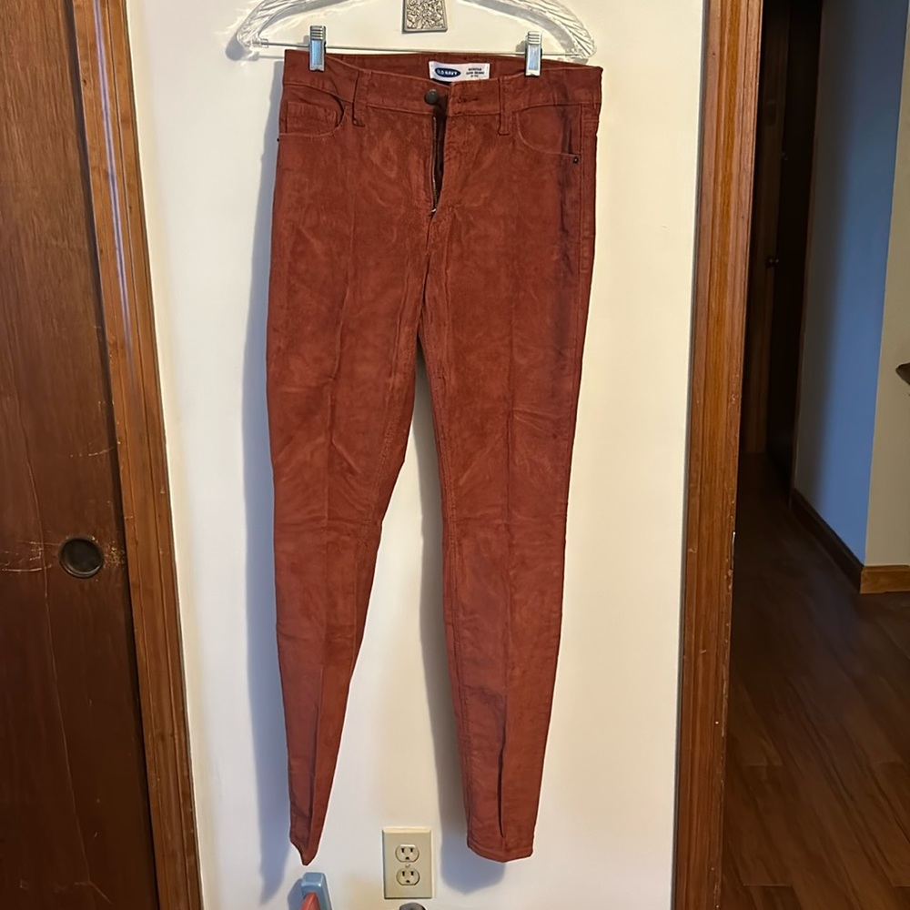 Corduroy rust color never worn